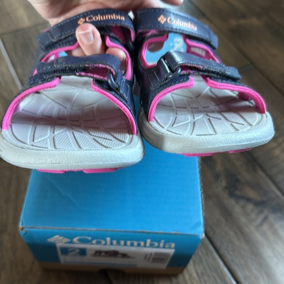 Columbia NWT Girls Youth Size 2 Techsun Vent‎ Sandals - Picture 5 of 8